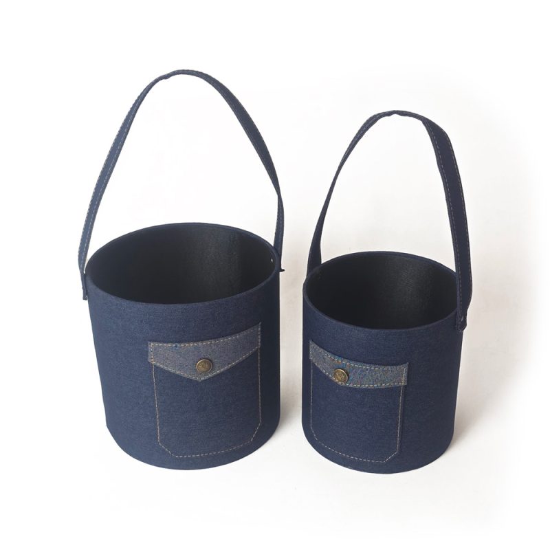 202 - Dve denim korpe