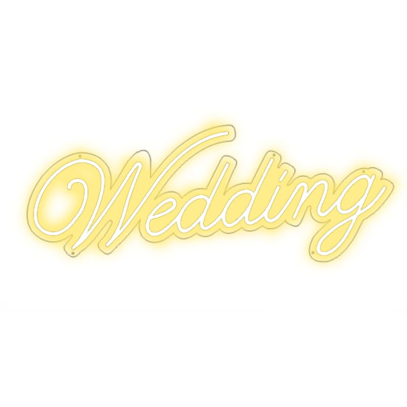 340 - Svetleći znak - wedding